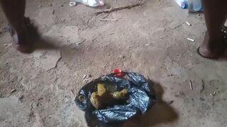 AFRICAN LADY POOPING IN AN ABANDONED HOUSE, ScatKings.com Scat Porn 11 ScatKings.com Scat Porn