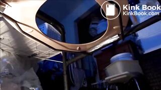 Big butt mature shitting a big load on the shitting chair, ScatKings.com Scat Porn 17 ScatKings.com Scat Porn