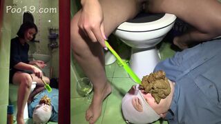 Eating 3 heaps simultaneously., ScatKings.com Scat Porn 15 ScatKings.com Scat Porn