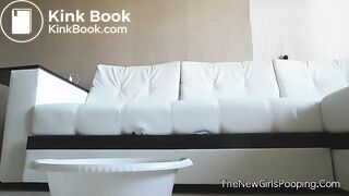 Girl in white socks poops in tub, ScatKings.com Scat Porn 2 ScatKings.com Scat Porn