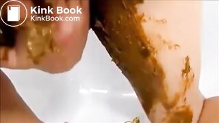 Girl shitting masturbating with toys and squirting, ScatKings.com Scat Porn 10 ScatKings.com Scat Porn