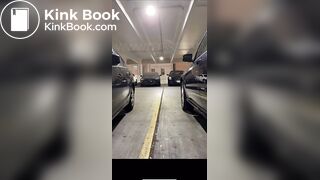 HUGE BOOTY drops DOOKIE in PARKING GARAGE, ScatKings.com Scat Porn 5 ScatKings.com Scat Porn