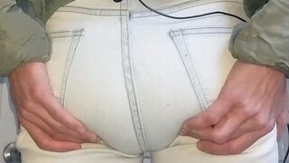 Huge Green Double Jeans Poop, ScatKings.com Scat Porn 10 ScatKings.com Scat Porn