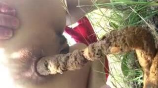 Huge poop in nature, ScatKings.com Scat Porn 13 ScatKings.com Scat Porn