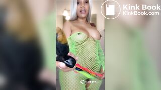 Kapri Styles shit on butt plug then on floor, ScatKings.com Scat Porn 1 ScatKings.com Scat Porn