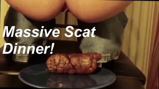 Massive Scat Dinner, ScatKings.com Scat Porn 24 ScatKings.com Scat Porn