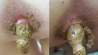 Multiple Positions, One Creamy Poop, ScatKings.com Scat Porn 2 ScatKings.com Scat Porn