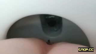 Nice back view toilet poo, ScatKings.com Scat Porn 24 ScatKings.com Scat Porn