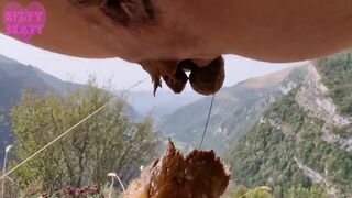 One of my favorite scat girl shitting outdoors - video 3, ScatKings.com Scat Porn 14 ScatKings.com Scat Porn
