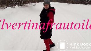 Pee and hard thick poop in the snow, ScatKings.com Scat Porn 11 ScatKings.com Scat Porn