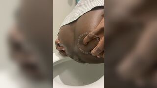 Round Ebony Ass Shitting (teaser), ScatKings.com Scat Porn 1 ScatKings.com Scat Porn
