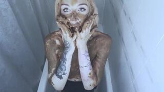 SBP scat in bathtub, ScatKings.com Scat Porn 18 ScatKings.com Scat Porn