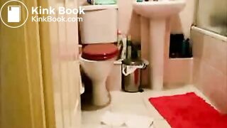 SCAT: Sexy Ebony Chick Misses Toilet, ScatKings.com Scat Porn 1 ScatKings.com Scat Porn