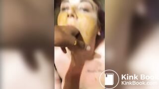 Scat deepthroat blowjob from BBWendi, ScatKings.com Scat Porn 20 ScatKings.com Scat Porn