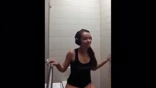 Serenity ... pooping in public toilet, ScatKings.com Scat Porn 7 ScatKings.com Scat Porn