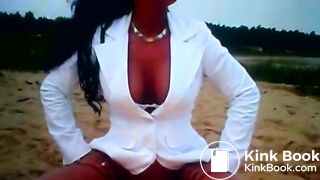 Shit eating on a beach, ScatKings.com Scat Porn 16 ScatKings.com Scat Porn