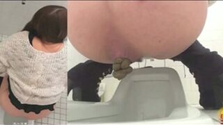 Solid dump from Japanese girl, ScatKings.com Scat Porn 4 ScatKings.com Scat Porn