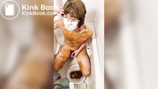 asian guy smearing shit in tub, ScatKings.com Scat Porn 10 ScatKings.com Scat Porn