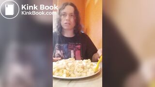 loud chewing w/mouth open then smearing shit, ScatKings.com Scat Porn 2 ScatKings.com Scat Porn