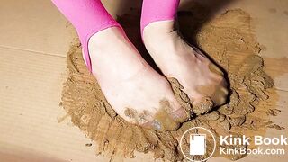 sexy asian very shitty nylon socks slowmotion, ScatKings.com Scat Porn 11 ScatKings.com Scat Porn