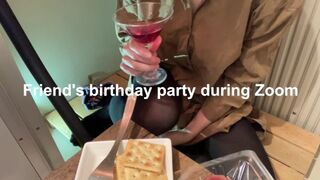 ズームで友達の誕生日会中、尿意を催しバレないように少しずつおもらしするも, ScatKings.com Scat Porn 11 ScatKings.com Scat Porn