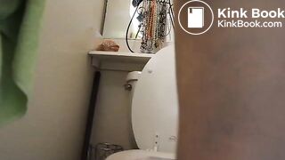 cute girl poops in a plastic food container, ScatKings.com Scat Porn 11 ScatKings.com Scat Porn